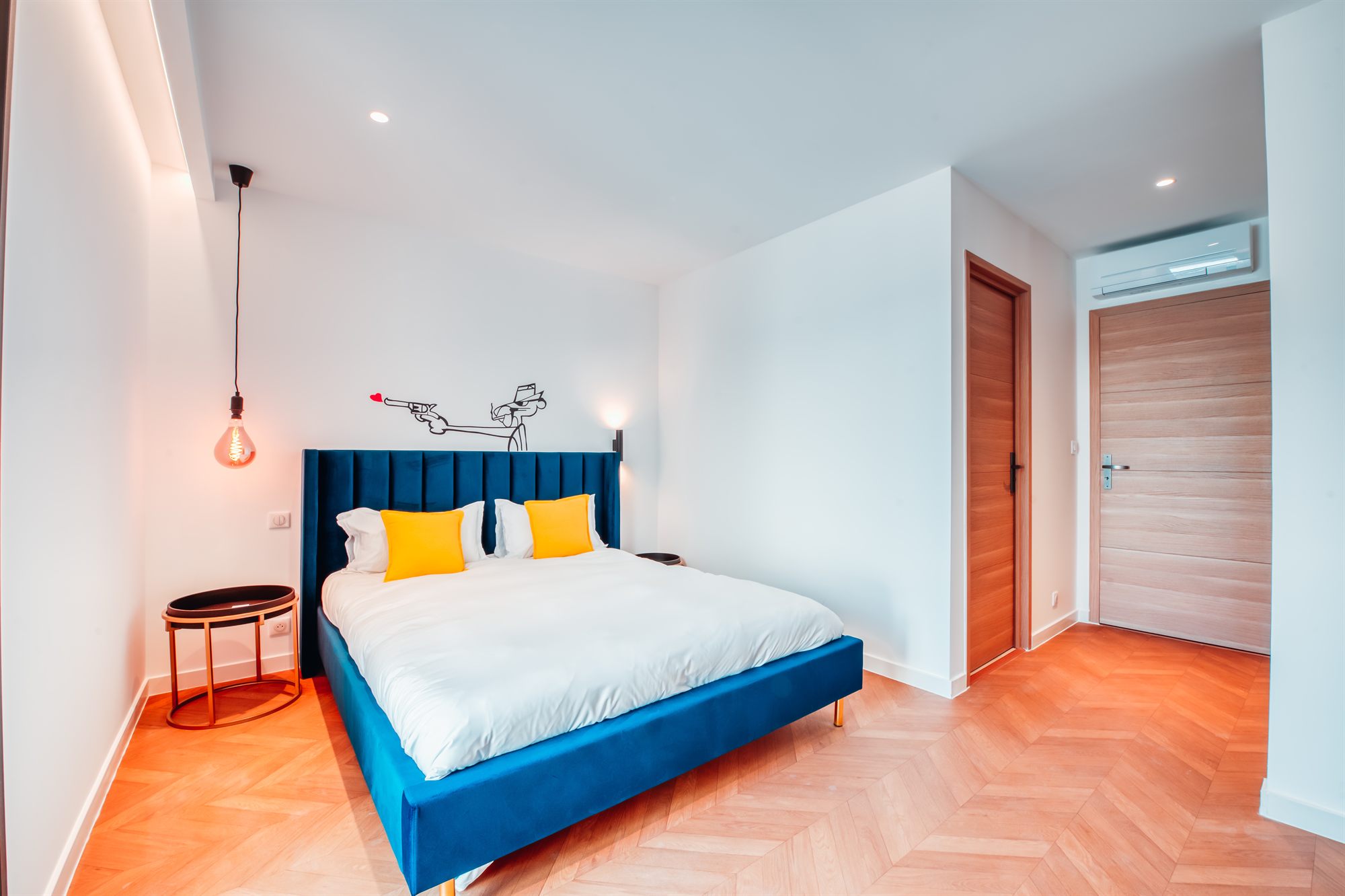 Chambre double villa 4 chambres Luberon